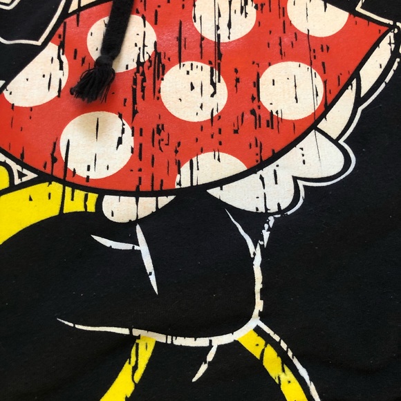 Minnie Mouse Disney hoodie with bow ears on hood - Picture 2 of 8